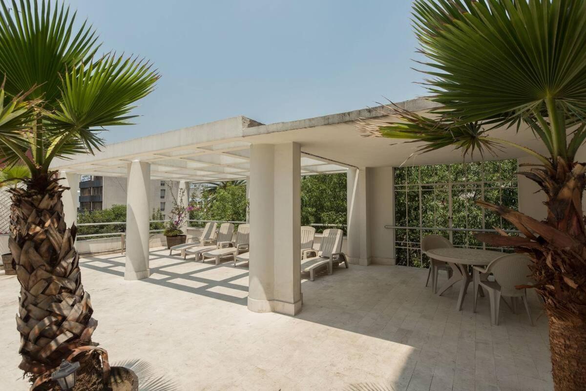 Condesa Residence 7 Stylish 2 Bedroom, 1 Bathroom Residence Accentuating Expansive Interiors Мехико Экстерьер фото